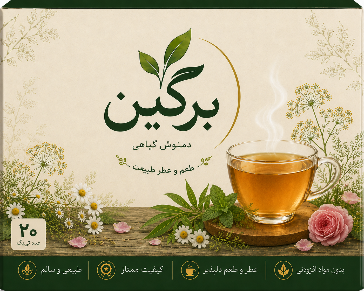 دمنوش ماه بانو